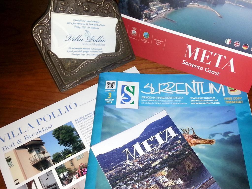 Villa Pollio Meta Zewnętrze zdjęcie